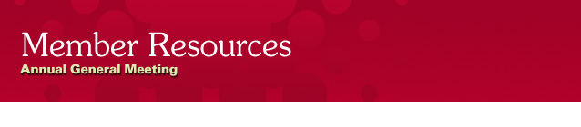 MemberResources AGM