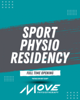 SPORT Physiotherapy Residency - Full Time Opening